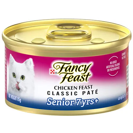 Fancy Feast Senior 7+ Classic Pate Chicken Feast Adult Wet Cat Food