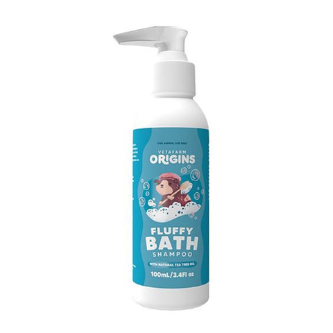 Vetafarm Origins Fluffy Bath Small Animal Shampoo 100ml