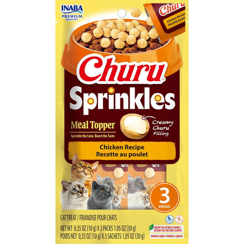 Inaba Churu Sprinkles Chicken Cat Meal Topper 30g x 6