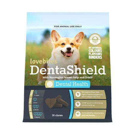 Vetafarm Lovebites Denta Shield Dog Chews