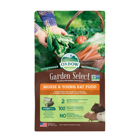 Oxbow Garden Select Adult Mouse & Young Rat Food 900g