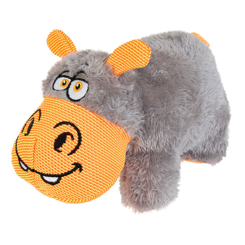 Yours Droolly Cuddlies Hippo Dog Toy Small