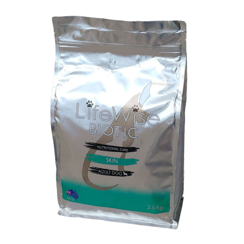 LifeWise Biotic Skin with Fish, Rice, Oats & Veg Adult Dry Dog Food 2.5kg