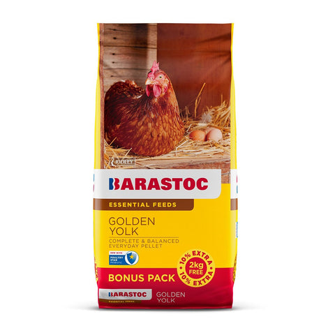 Barastoc Golden Yolk Layer Pellets Chicken Feed