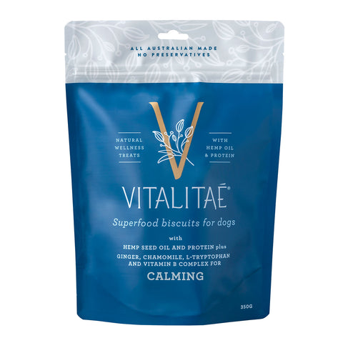 Vitalitae Calming Superfood Biscuits Dog Treat 350g