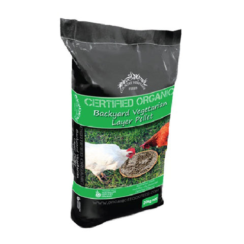 Country Heritage Organic Vegetarian Layer Pellet Chicken Feed 20kg