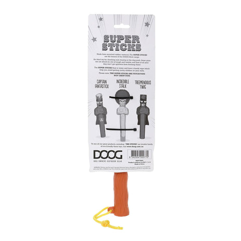DOOG Super Stick Captain Fantastick Dog Toy