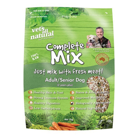 Vets All Natural Complete Mix Adult & Senior Dog