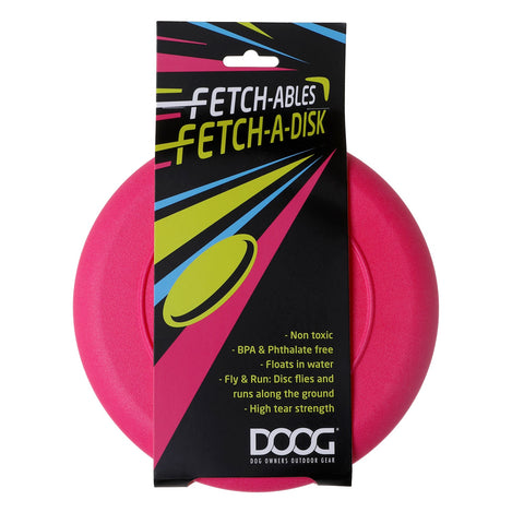 DOOG Fetchables Fetch A Disc Dog Toy