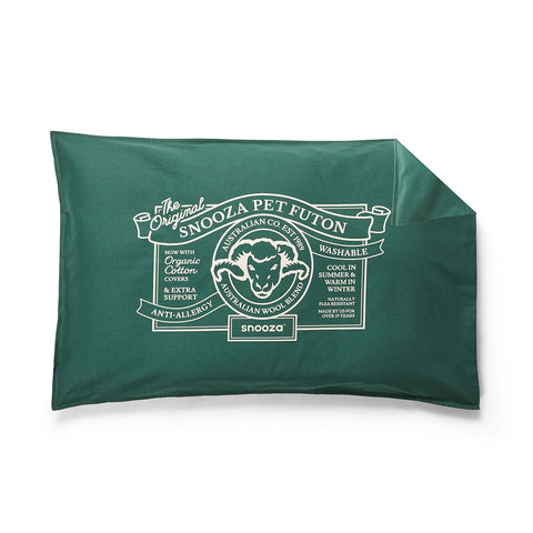 Snooza Organic Pet Futon Cover Green