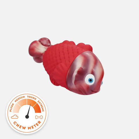 Happy Staffy Co Squeaky Fish Dog Toy