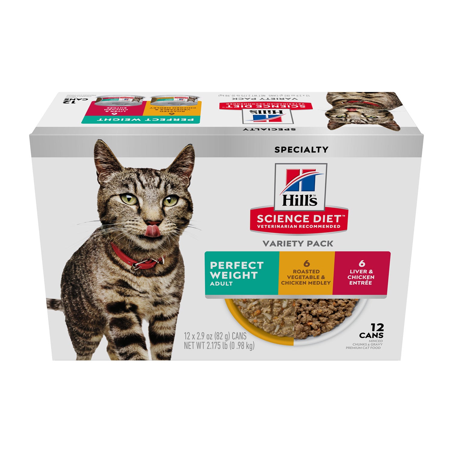 Hills Science Diet Perfect Weight Variety Pack Adult Canned Cat Food 1