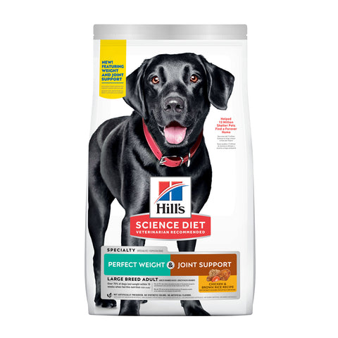 Hills Science Diet Large Breed Perfect Weight & Joint Support Adult Dry Dog Food 11.3kg