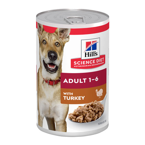 Hill's Science Diet Turkey Adult Canned Dog Food
