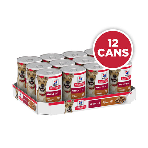 Hill's Science Diet Turkey Adult Canned Dog Food