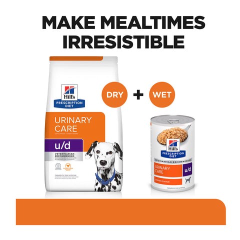 Hill's Prescription Diet U/D Urinary Care Dry Dog Food 3.85kg