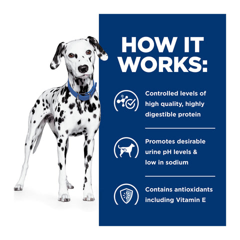 Hill's Prescription Diet U/D Urinary Care Dry Dog Food 3.85kg