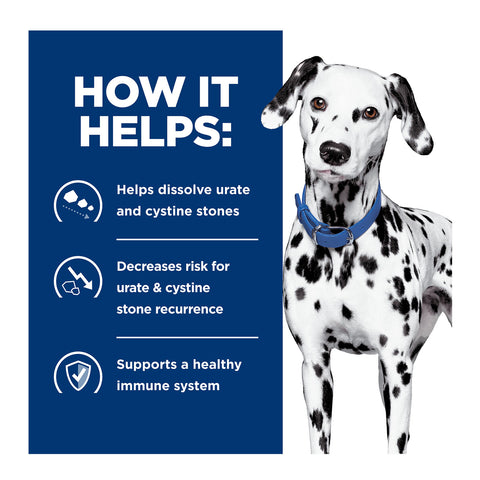Hill's Prescription Diet U/D Urinary Care Dry Dog Food 3.85kg