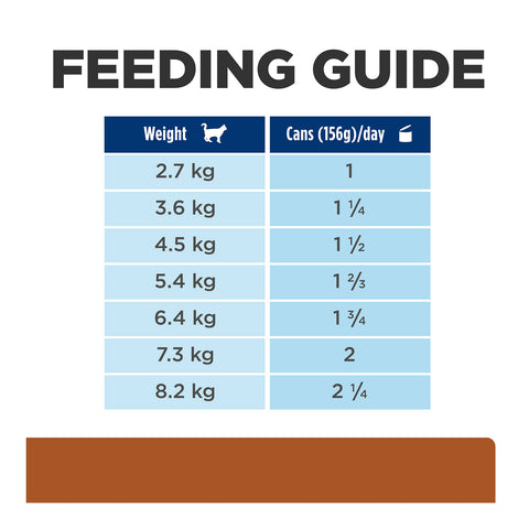 Hill's Prescription Diet K/D Kidney Care Chicken Pate Canned Cat Food 24x156g