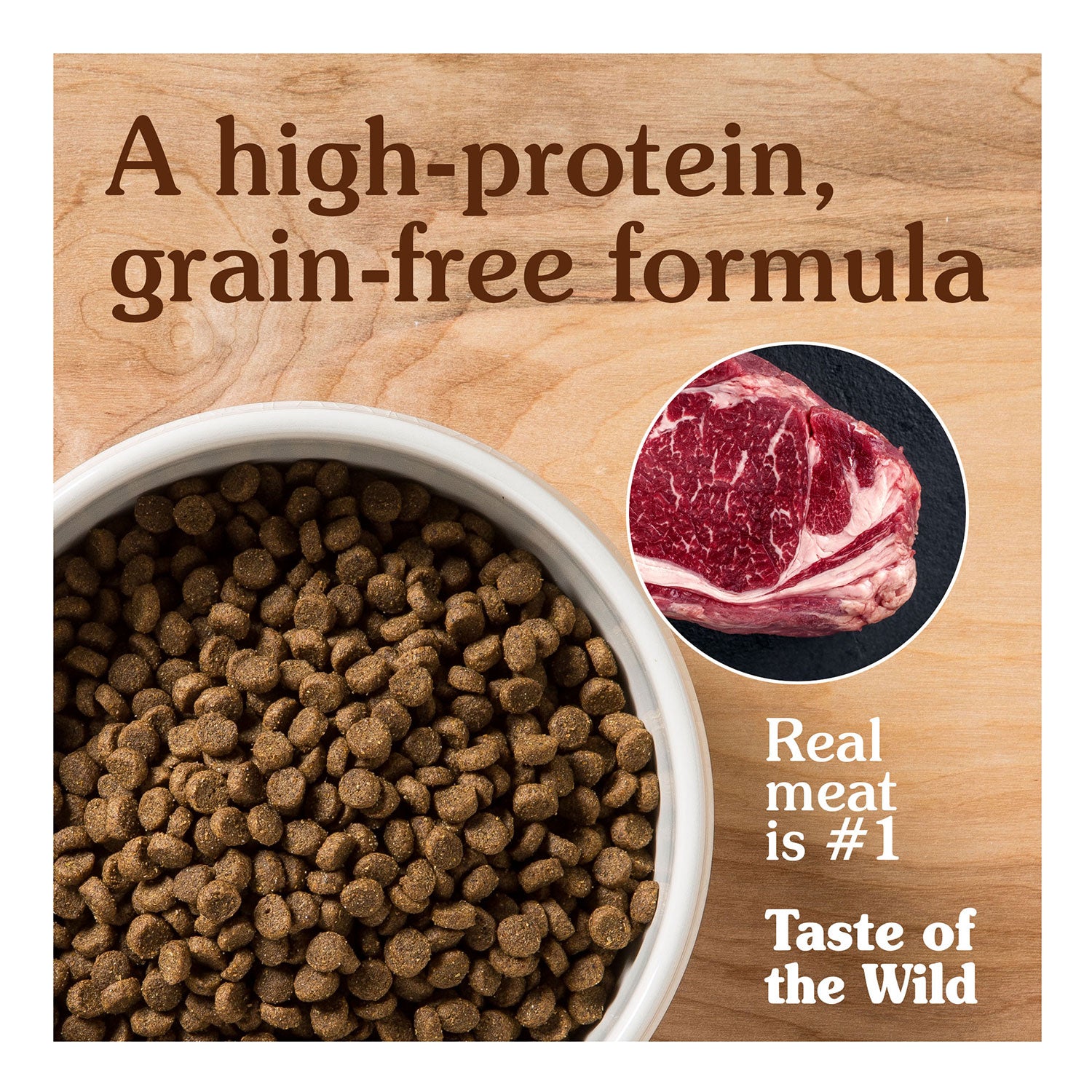 Taste of the wild high protein dry dog food hotsell
