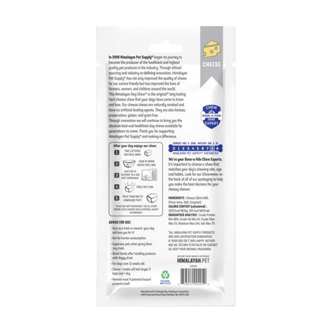 Himalayan Cheese Chew Long Lasting Dog Chew XLarge 1 Pack