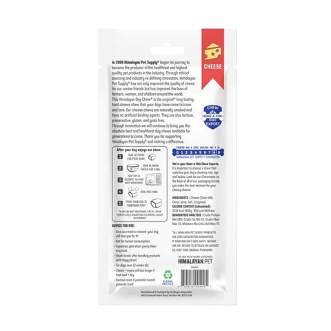 Himalayan Cheese Chew Long Lasting Dog Chew Large 1 Pack