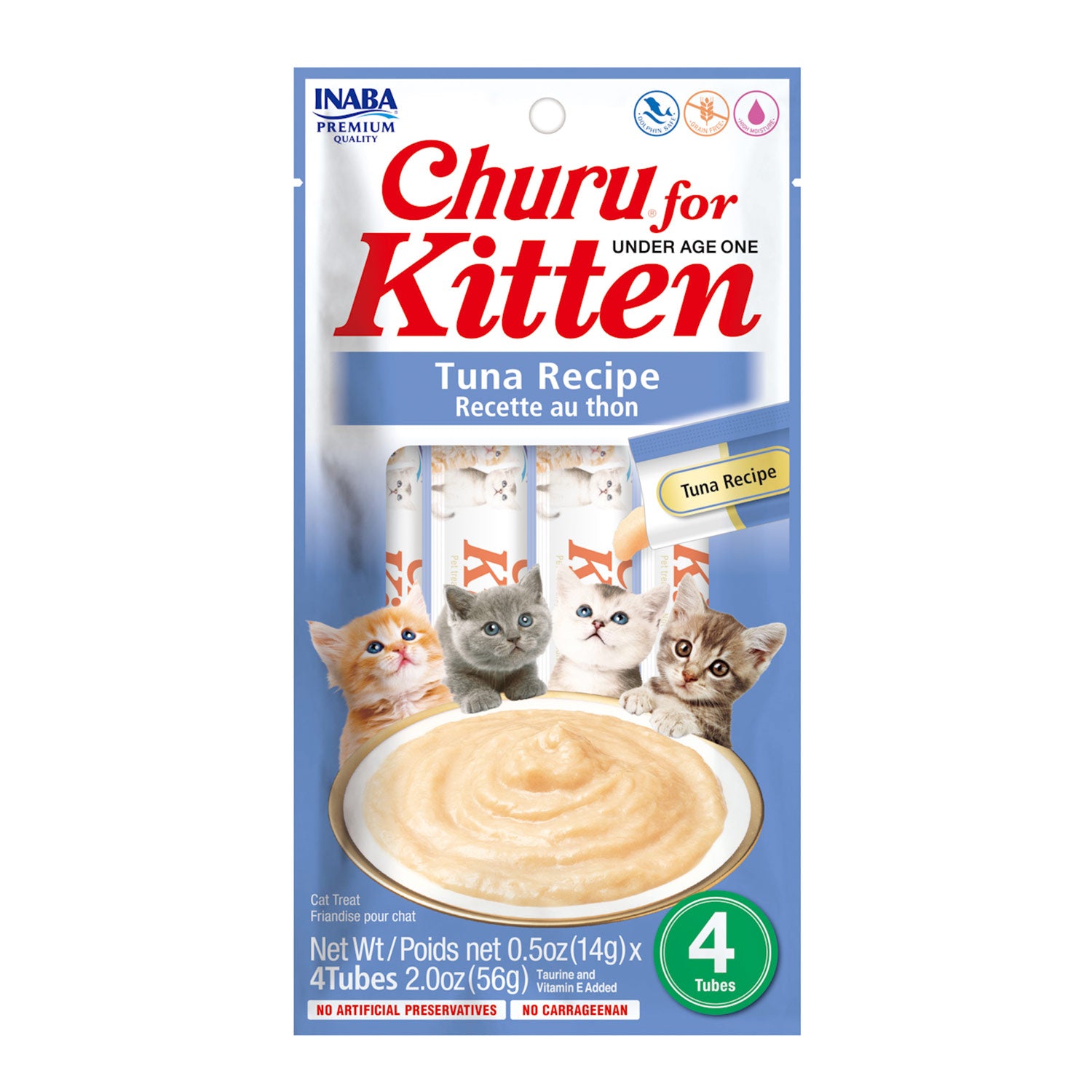 Inaba Churu Tuna Kitten Cat Treats 4pk1