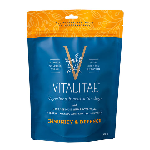 Vitalitae Immunity & Defence Superfood Biscuits Dog Treat 350g