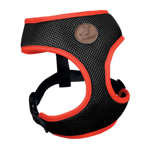 Kazoo Active Soft Walking Dog Harness Slate & Orange
