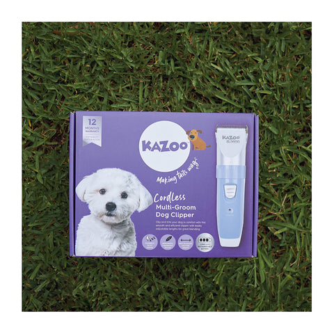 Kazoo Cordless Multi-Groom Dog Clipper (Dog Groomer R-3600)