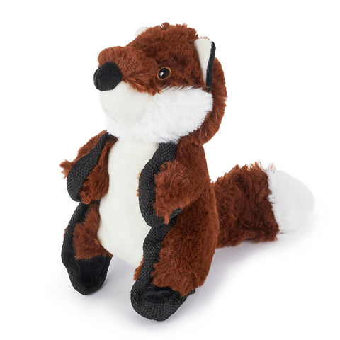 Kazoo Furries Tough Raccoon Plush Dog Toy