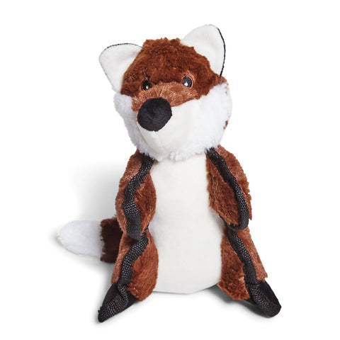 Kazoo Furries Tough Raccoon Plush Dog Toy