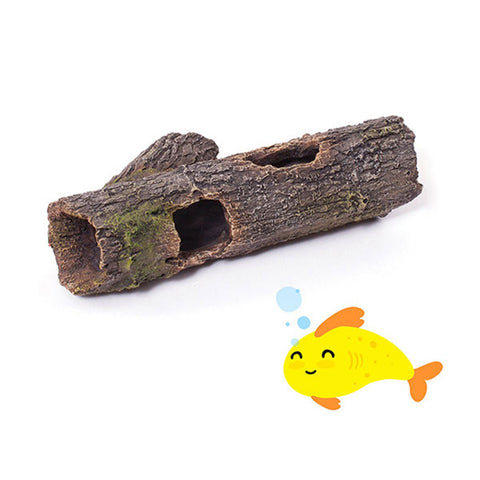 Kazoo Breeding Log Fish Tank Ornament Small