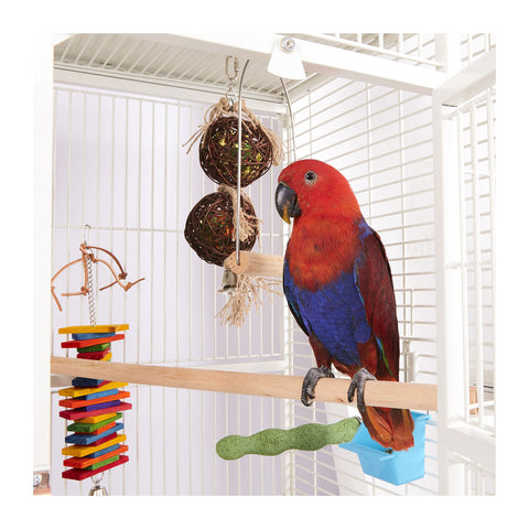 Kazoo Wooden Bird Perch