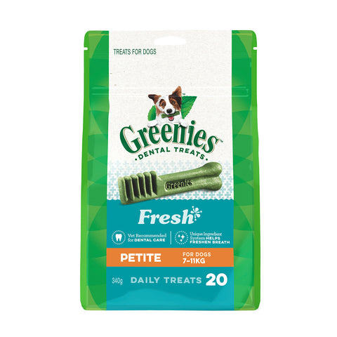 Greenies Fresh Petite Dental Dog Treat 340g