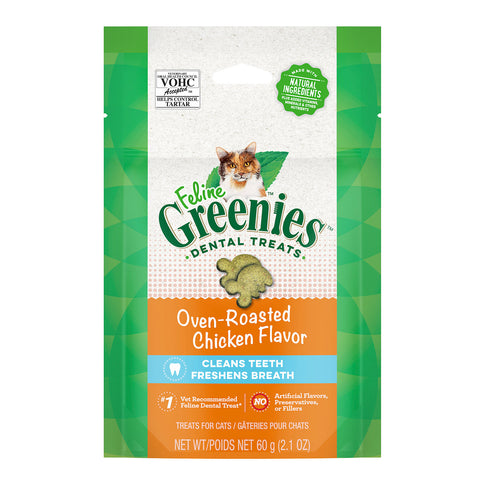 Greenies Roast Chicken Dental Cat Treat