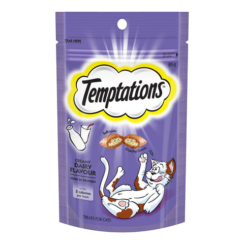 Temptations Creamy Dairy Cat Treats 85g