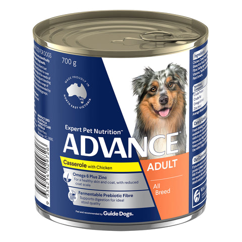 Advance Chicken Casserole Adult Canned Wet Dog Food