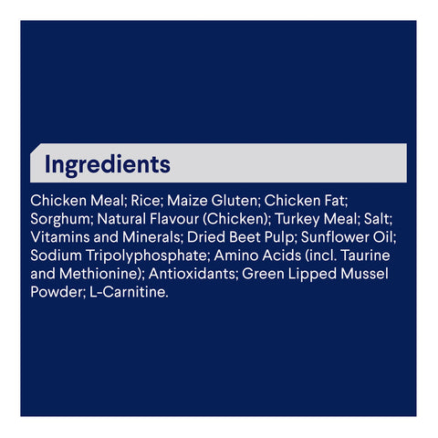 Advance Healthy Weight Chicken & Rice Adult Dry Cat Food 1.5kg