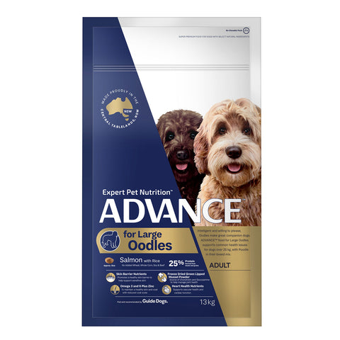 Advance Large Breed Oodles Salmon & Rice Adult Dry Dog Food 2.5kg