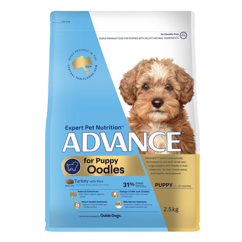 Advance Oodles Turkey & Rice Puppy Dry Dog Food 13kg