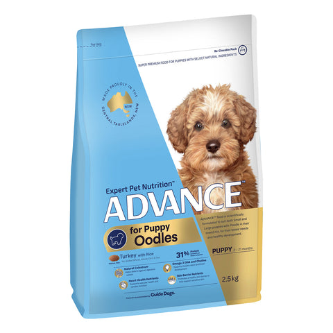 Advance Oodles Turkey & Rice Puppy Dry Dog Food 13kg