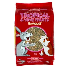 Peters Tropical & Vine Fruits Rabbit & Guinea Pig Food