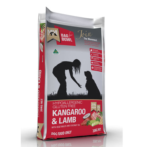 Meals for Mutts Kangaroo & Lamb Adult Dry Dog Food 20kg