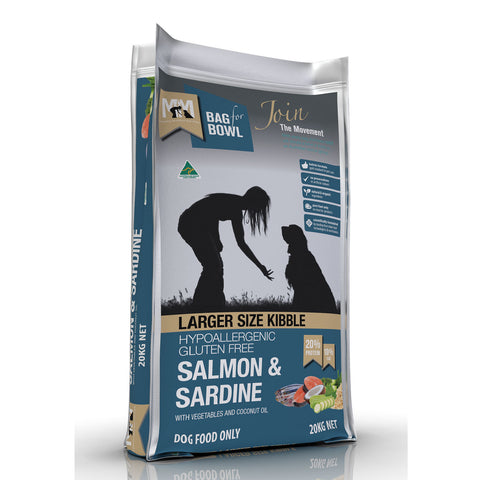 Meals for Mutts Large Kibble Salmon & Sardine Adult Dry Dog Food 20kg