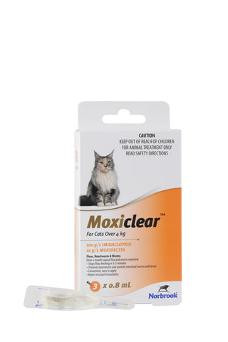 Moxiclear for Cats Over 4kg