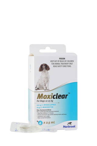 Moxiclear for Dogs 10-25kg