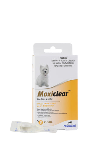 Moxiclear for Dogs 4-10kg