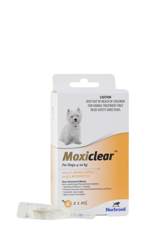 Moxiclear for Dogs 4-10kg
