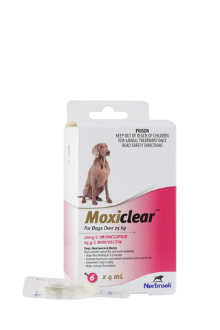 Moxiclear for Dogs Over 25kg